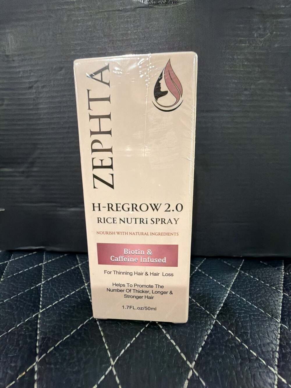 Zephta H-Regrow 2.0 Rice Nutri Spray Biotin & Caffeine Infused-thinning hair